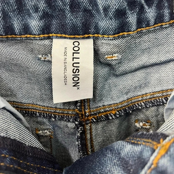 ASOS Collusion x005 Straight leg high rise jeans size 30 womens New with tags - Picture 7 of 13